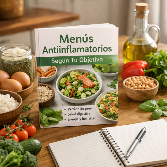 Menú Antiinflamatorios Según Tu Objetivo